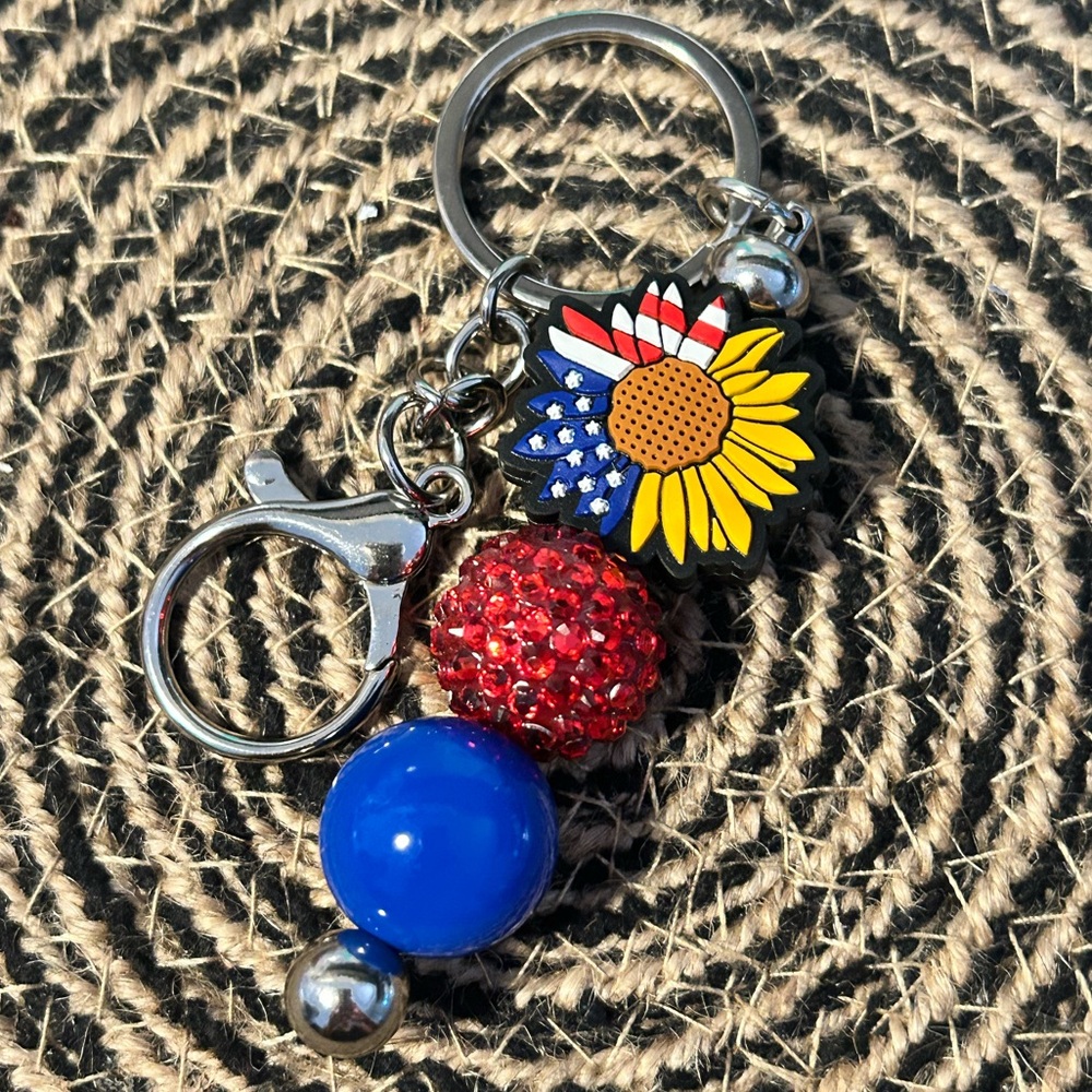 Patriotic Keychain